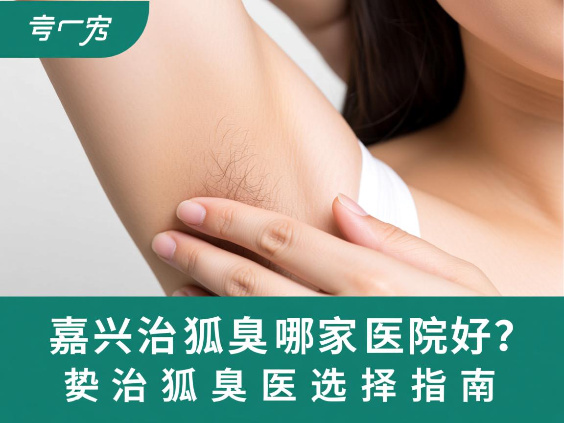 嘉兴治狐臭哪家医院好？治狐臭医院选择指南