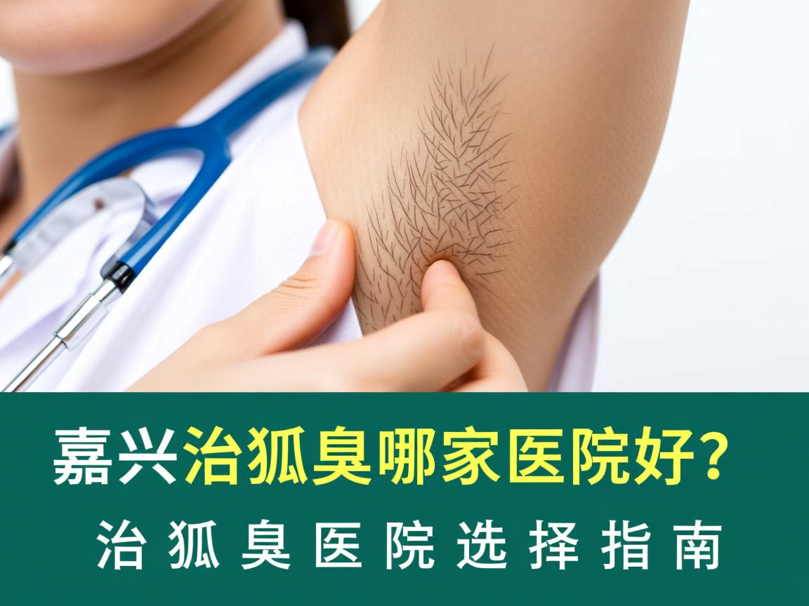 嘉兴治狐臭哪家医院好？治狐臭医院选择指南
