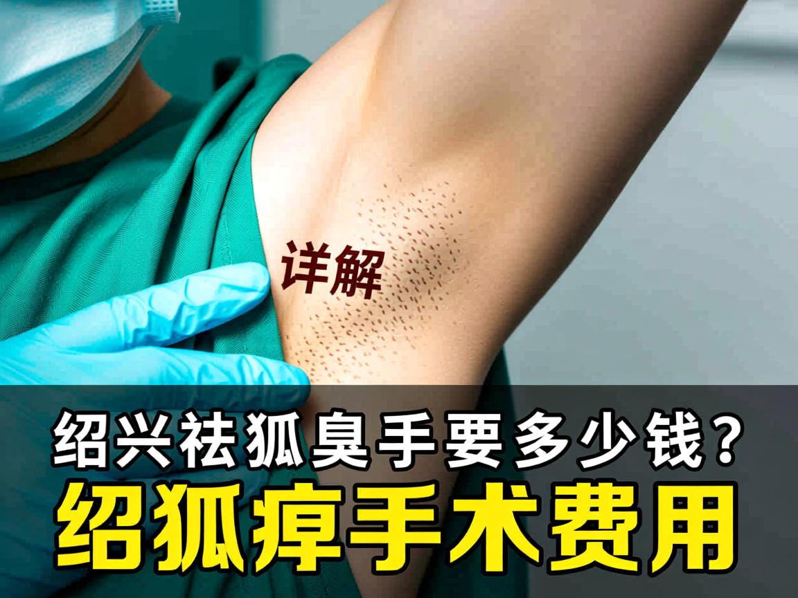 绍兴祛狐臭手术要多少钱？详解绍兴狐臭手术费用