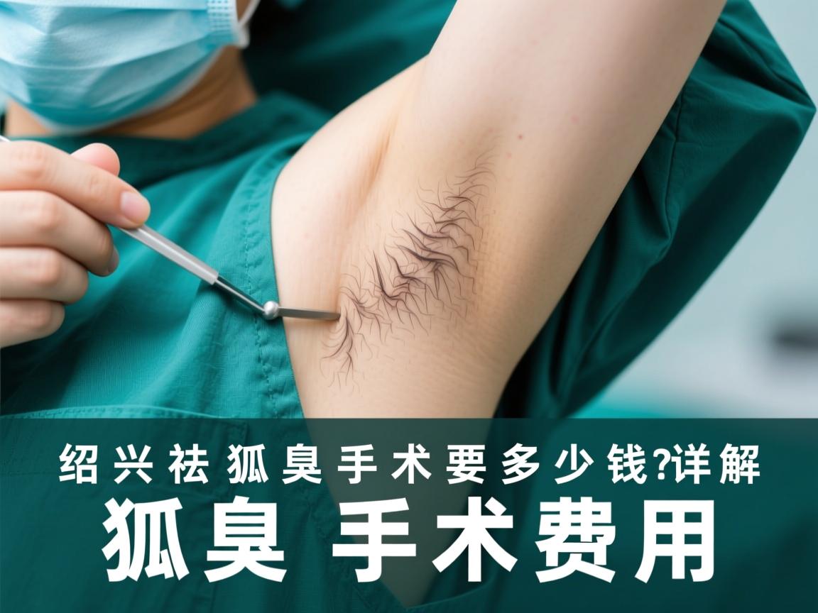 绍兴祛狐臭手术要多少钱？详解绍兴狐臭手术费用