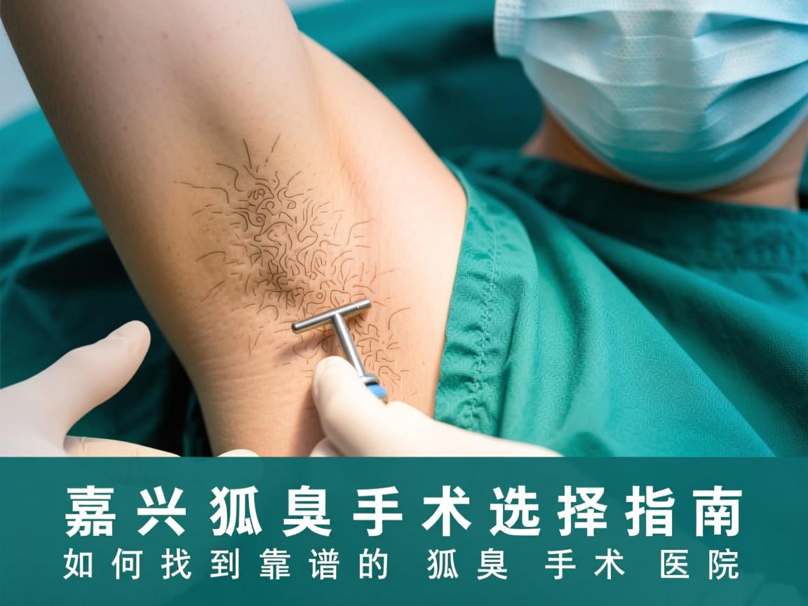嘉兴狐臭手术选择指南，如何找到靠谱的狐臭手术医院