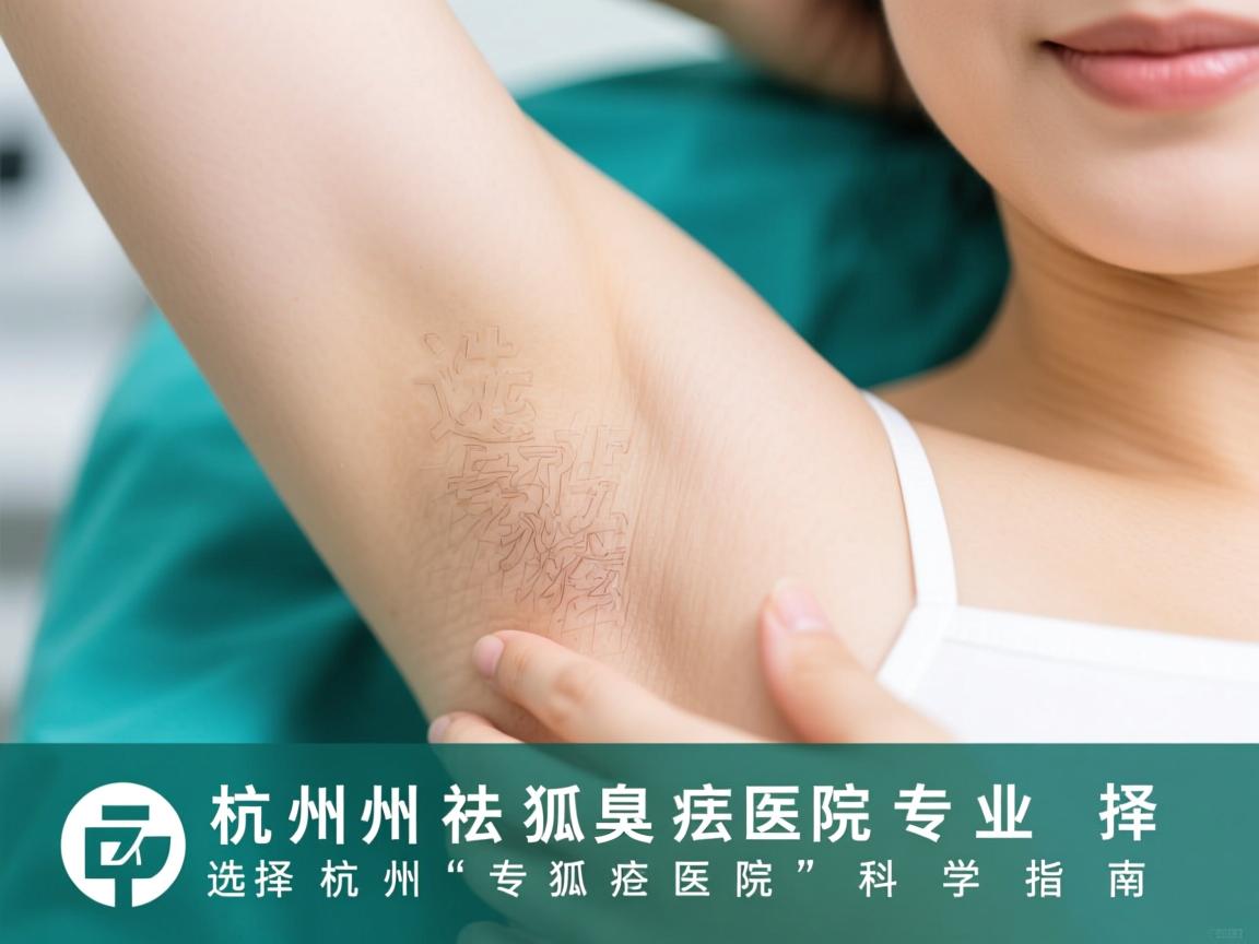 杭州祛狐臭医院专业解析，选择杭州祛狐臭医院的科学指南