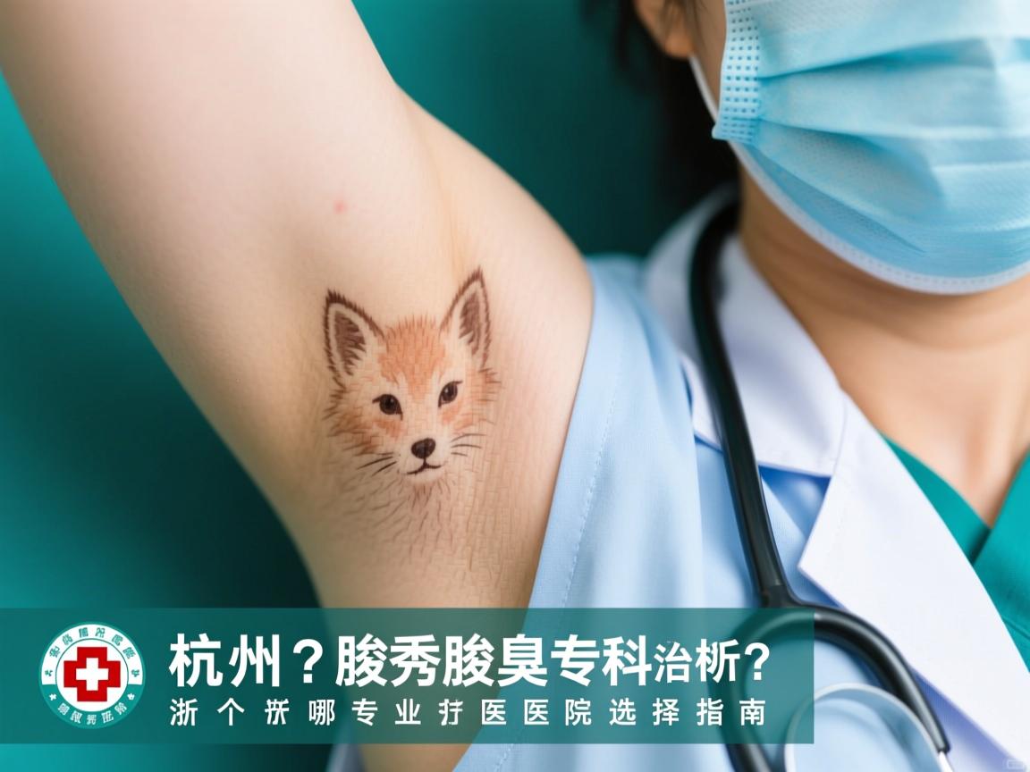 杭州腋秀腋臭专科解析，治疗狐臭浙江哪个医院专业？专业医院选择指南