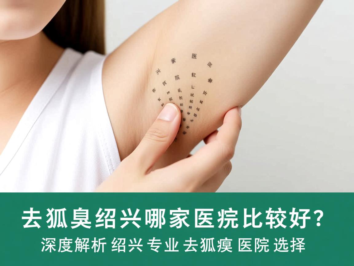 去狐臭绍兴哪家医院比较好？深度解析绍兴专业去狐臭医院选择
