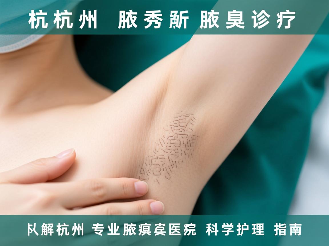 杭州腋秀解析腋臭诊疗，杭州专业腋臭医院的科学护理指南