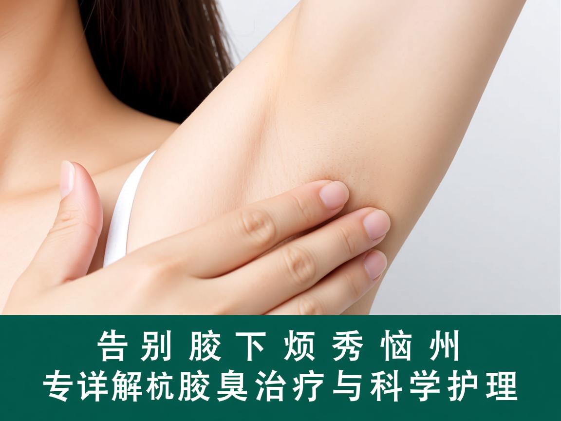 告别腋下烦恼，杭州腋秀专科详解腋臭治疗与科学护理