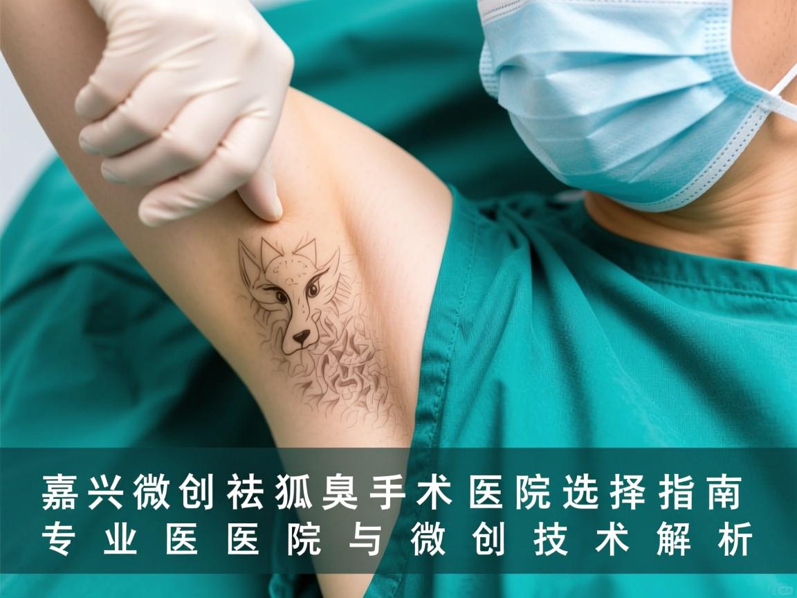 嘉兴微创祛狐臭手术医院选择指南，专业医院与微创技术解析