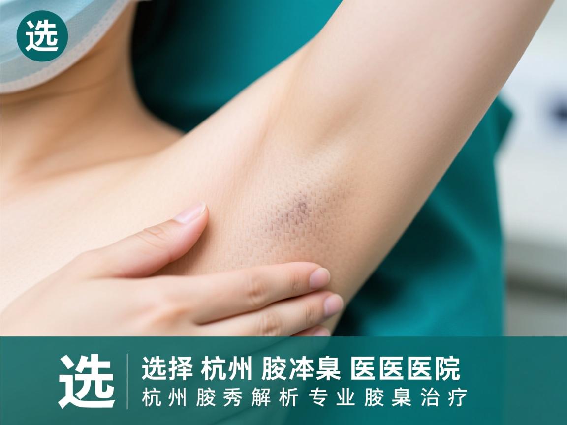 选择杭州腋臭医院，杭州腋秀解析专业腋臭治疗