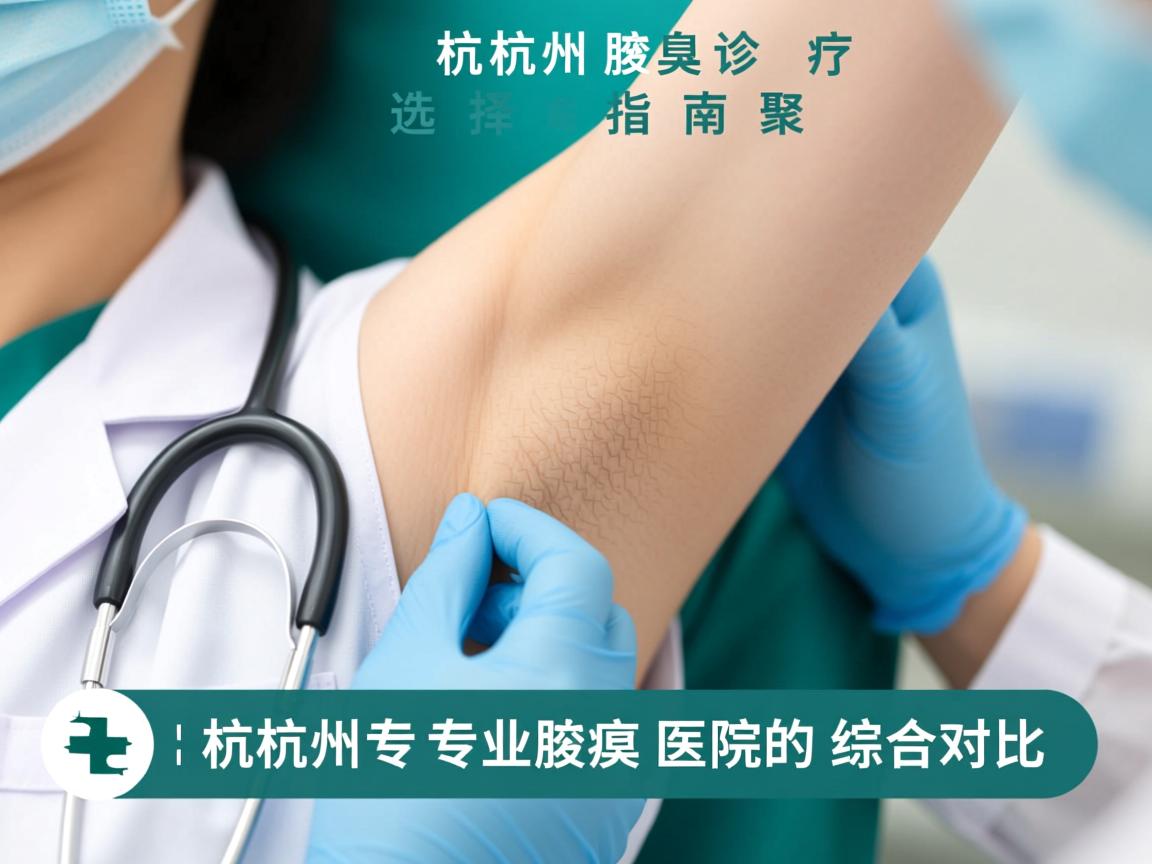 杭州腋臭诊疗选择指南，聚焦杭州专业腋臭医院的综合对比