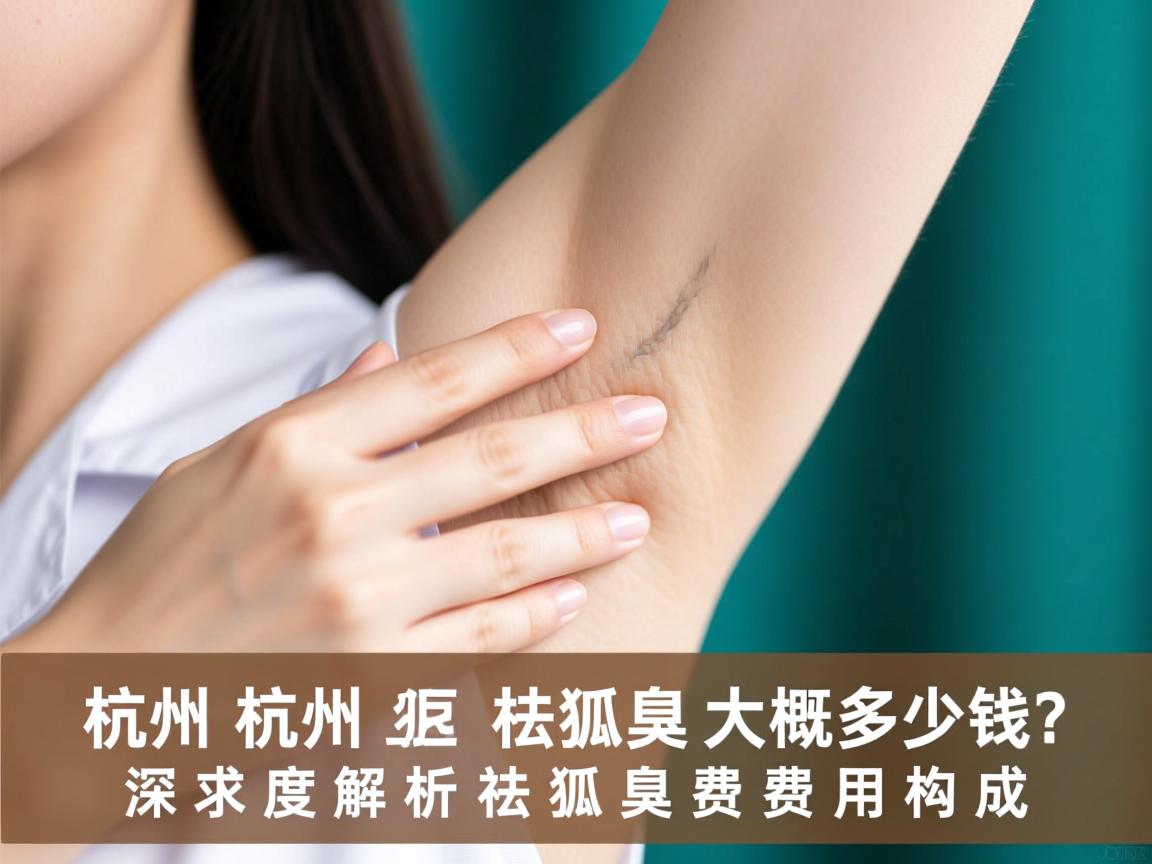 杭州祛狐臭大概多少钱？深度解析祛狐臭费用构成