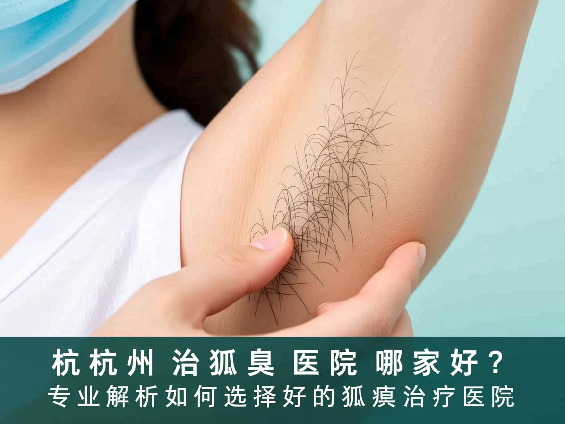 杭州治狐臭医院哪家好？专业解析如何选择好的狐臭治疗医院
