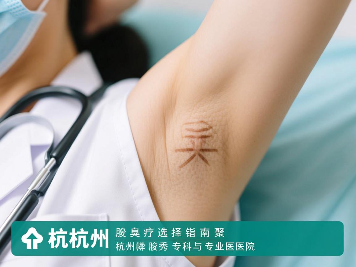 杭州腋臭诊疗选择指南，聚焦杭州腋秀专科与专业医院