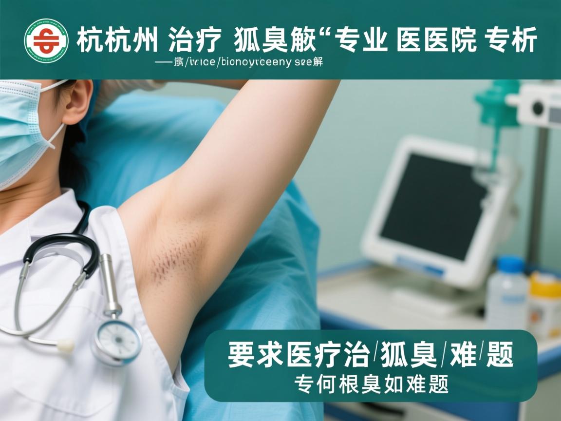 杭州治疗狐臭专业医院解析，专业医院如何根治狐臭难题