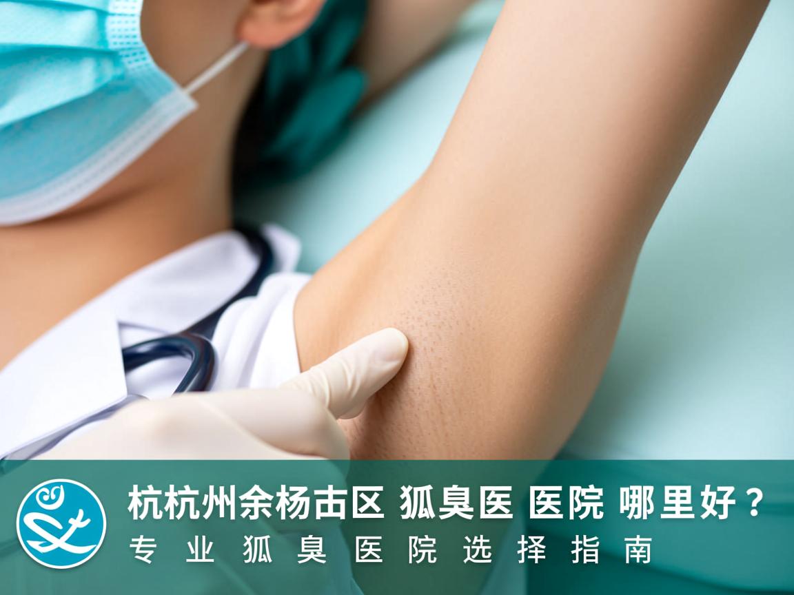 杭州余杭区狐臭医院哪里好？专业狐臭医院选择指南