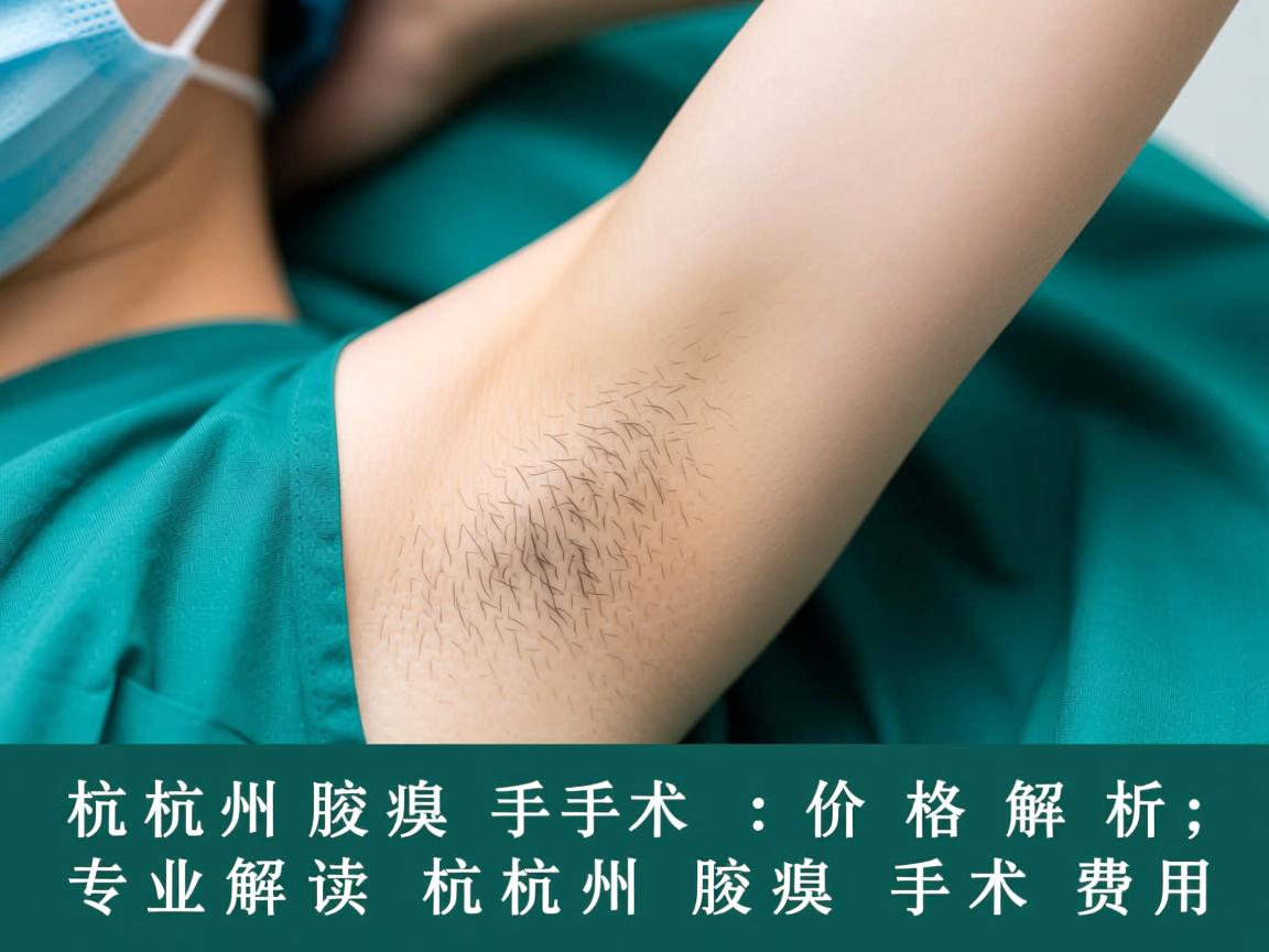 杭州腋臭手术价格解析，专业解读杭州腋臭手术费用