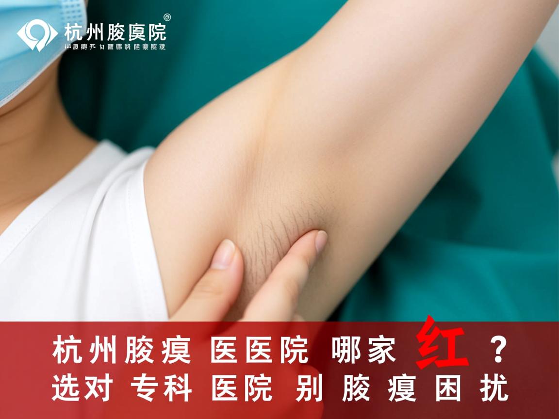 杭州腋臭医院哪家红？选对专科医院告别腋臭困扰