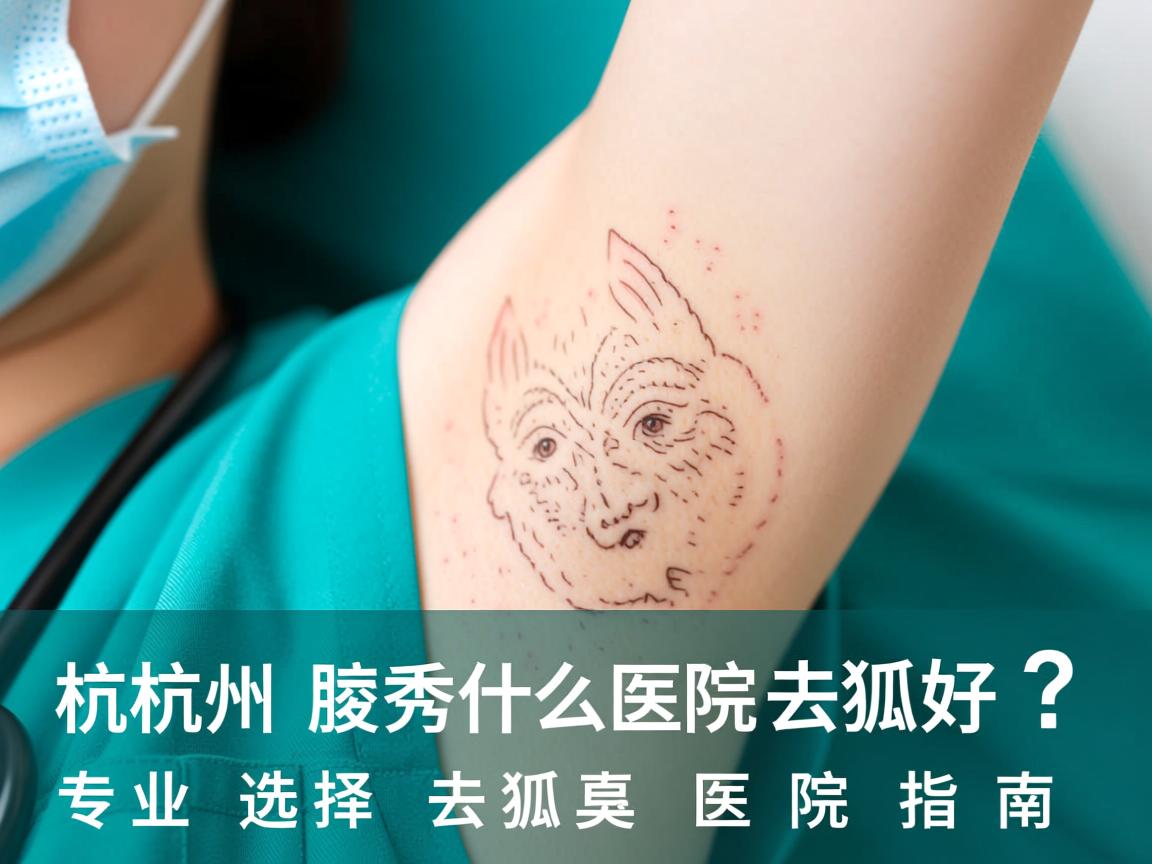 杭州腋秀解析，杭州什么医院去狐臭好？专业选择去狐臭医院指南