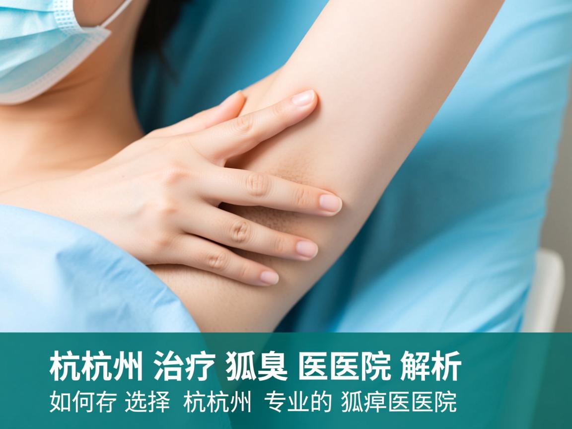 杭州治疗狐臭医院解析，如何选择杭州专业的狐臭医院