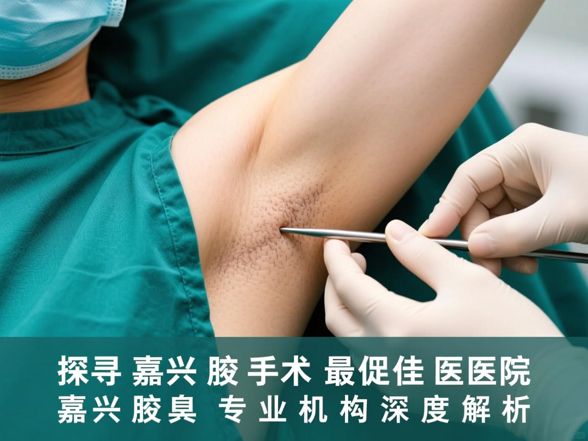 探寻嘉兴腋臭手术最佳医院，嘉兴腋臭诊疗专业机构深度解析