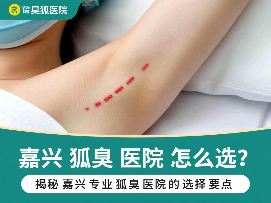 嘉兴狐臭医院怎么选？揭秘嘉兴专业狐臭医院的选择要点