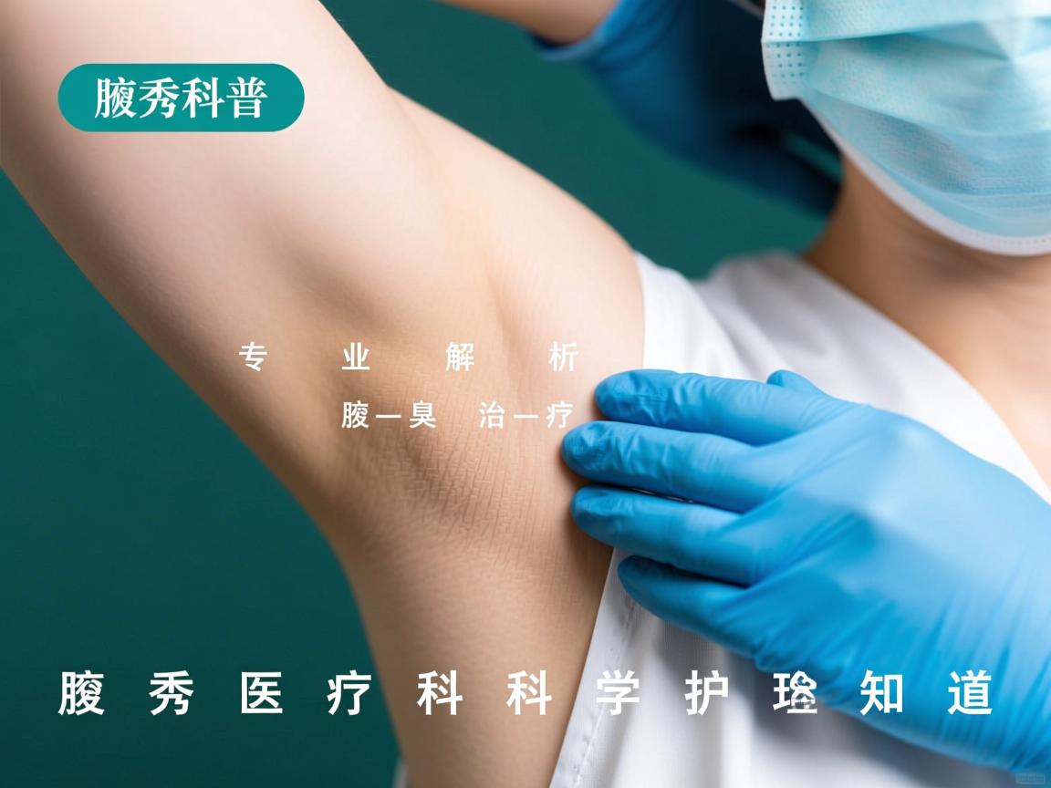 腋秀科普，专业解析腋臭治疗，腋秀医疗科学护理全知道