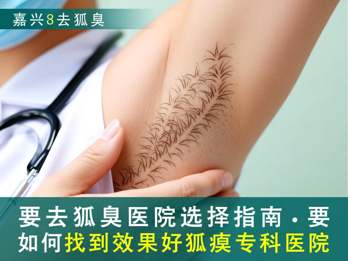 嘉兴去狐臭医院选择指南，如何找到效果好的狐臭专科医院