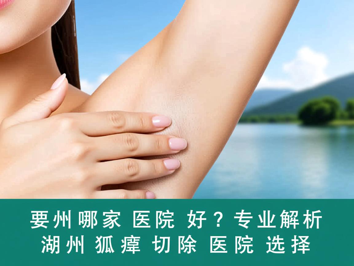 湖州哪家医院好？专业解析湖州狐臭切除医院选择