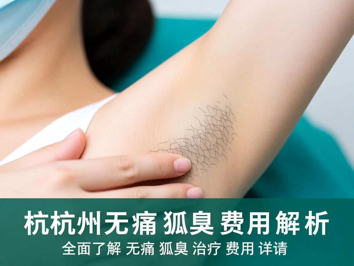 杭州无痛狐臭费用解析，全面了解无痛狐臭治疗费用详情