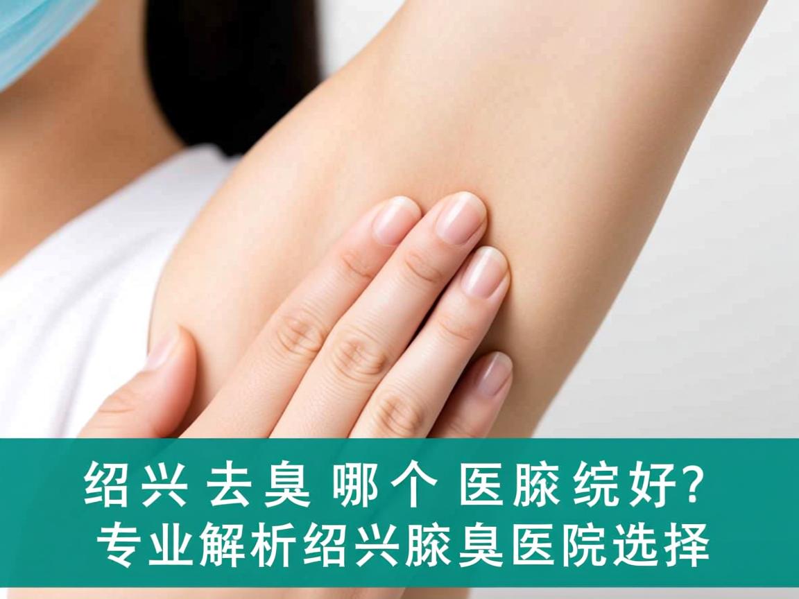 绍兴去腋臭哪个医院好？专业解析绍兴腋臭医院选择