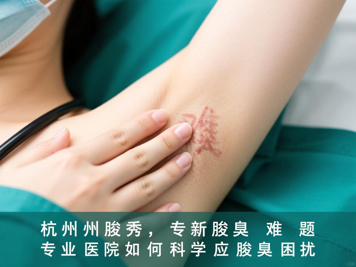 杭州腋秀解析腋臭难题，专业医院如何科学应对腋臭困扰