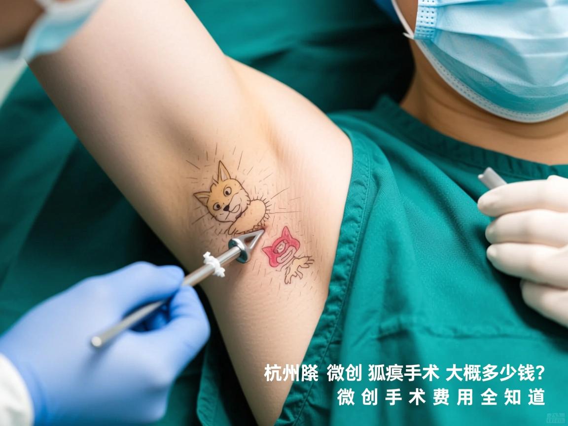 杭州腋秀解析，杭州微创狐臭手术大概多少钱？微创手术费用全知道