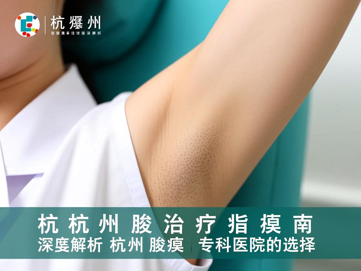 杭州腋臭治疗指南，深度解析杭州腋臭专科医院的选择