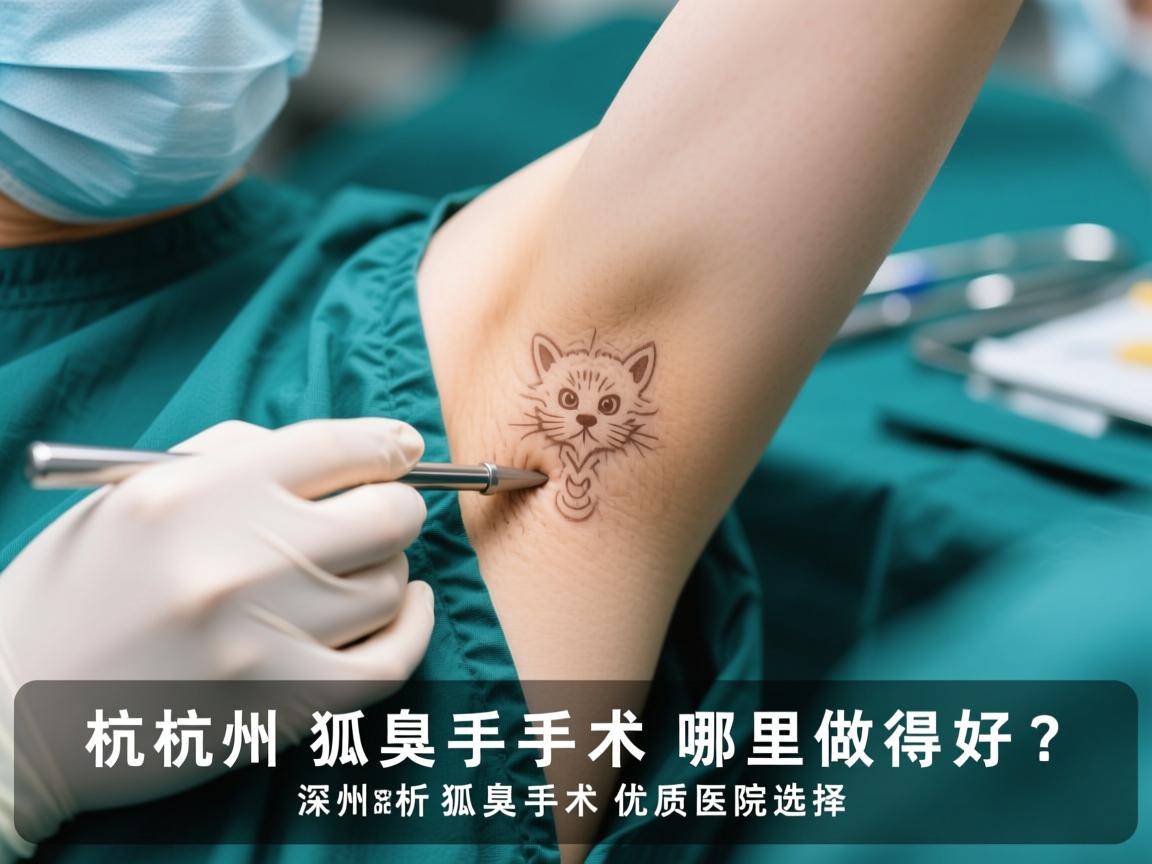 杭州狐臭手术哪里做得好？深度解析杭州狐臭手术优质医院选择