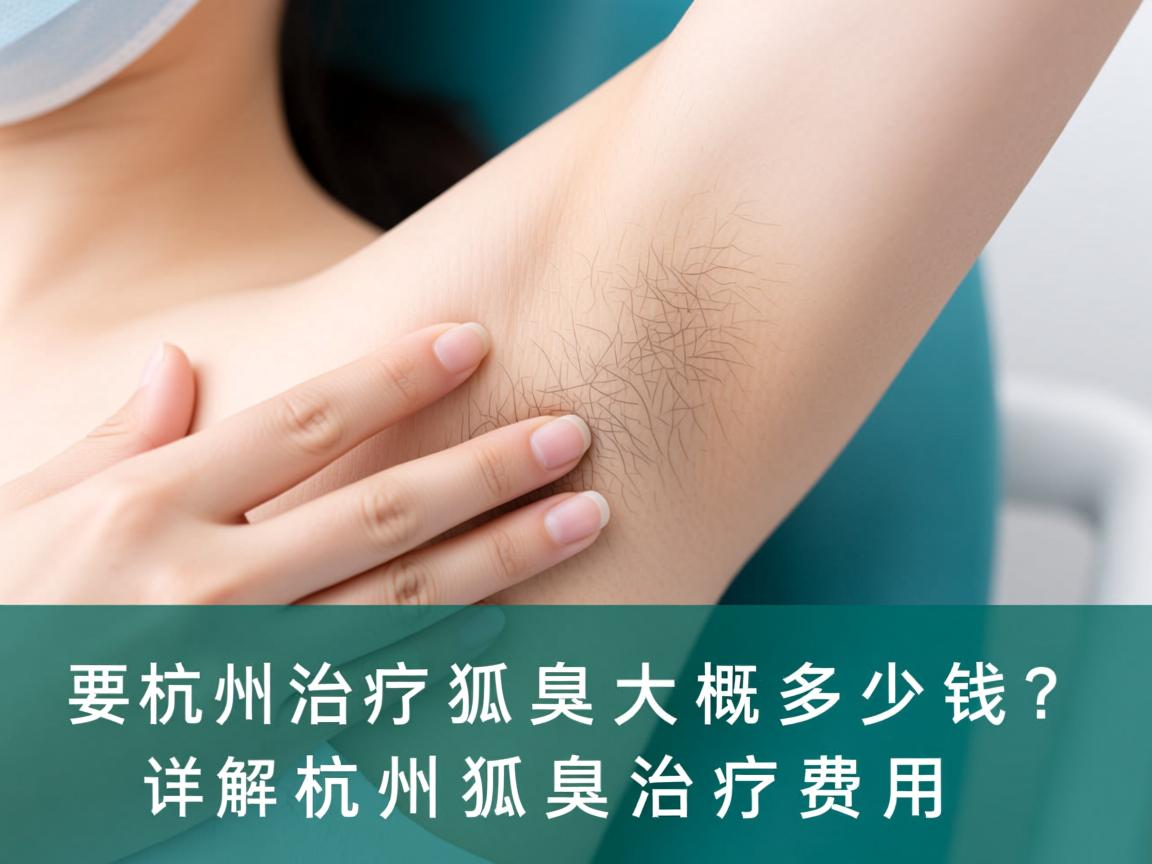 杭州治疗狐臭大概多少钱？详解杭州狐臭治疗费用