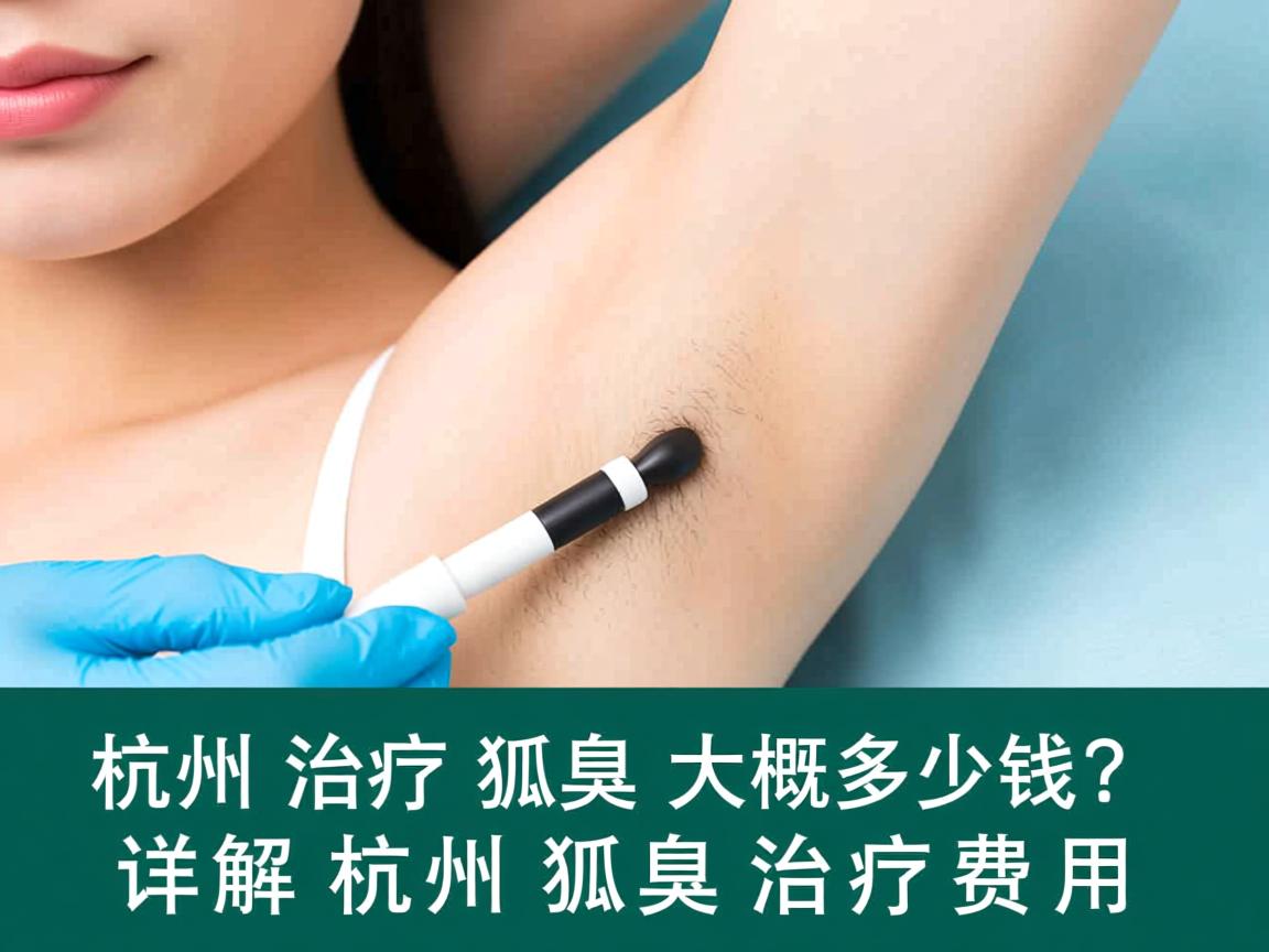 杭州治疗狐臭大概多少钱？详解杭州狐臭治疗费用