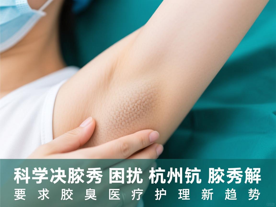 科学解决腋臭困扰，杭州腋秀详解腋臭医疗护理新趋势