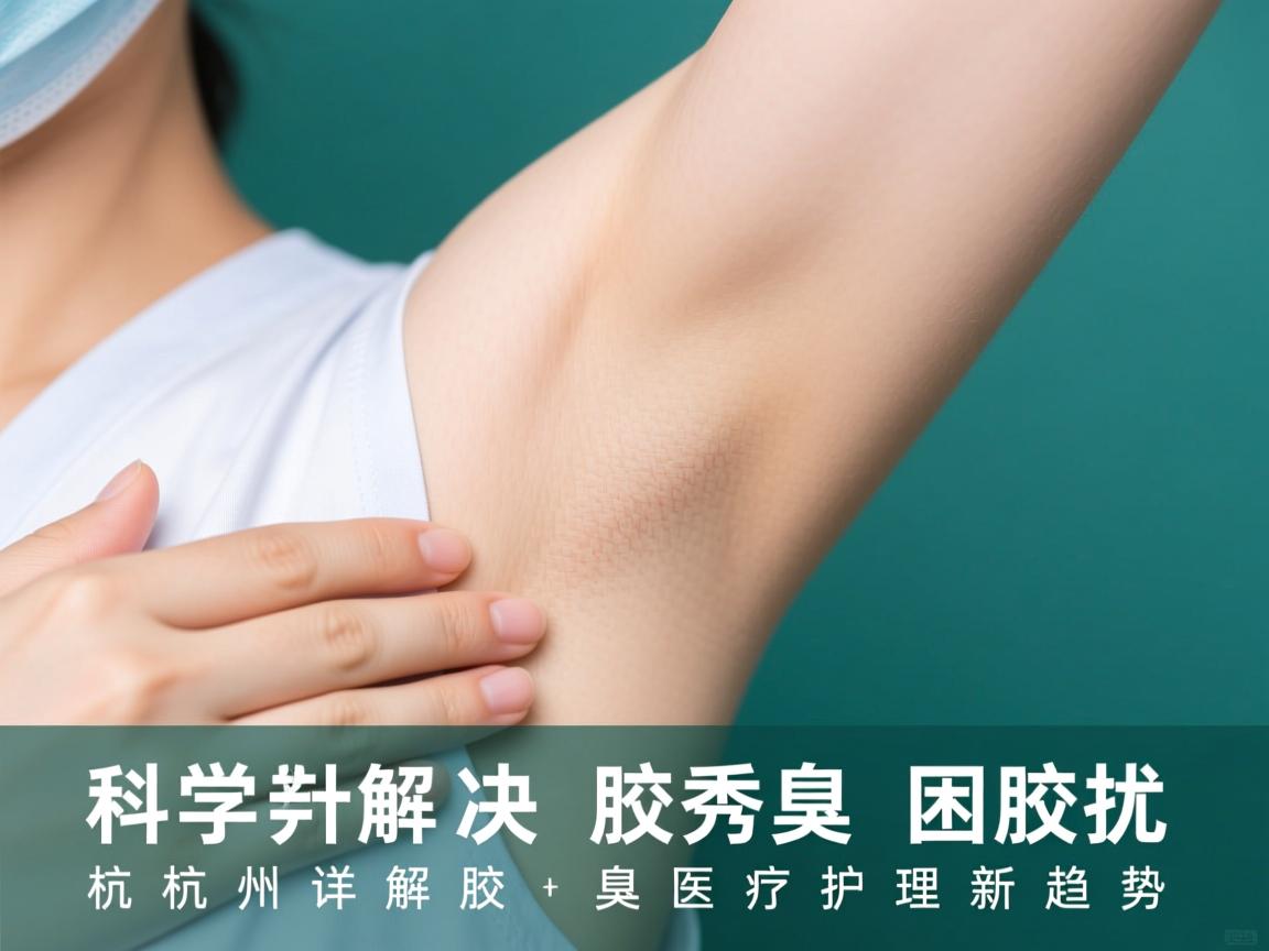 科学解决腋臭困扰，杭州腋秀详解腋臭医疗护理新趋势
