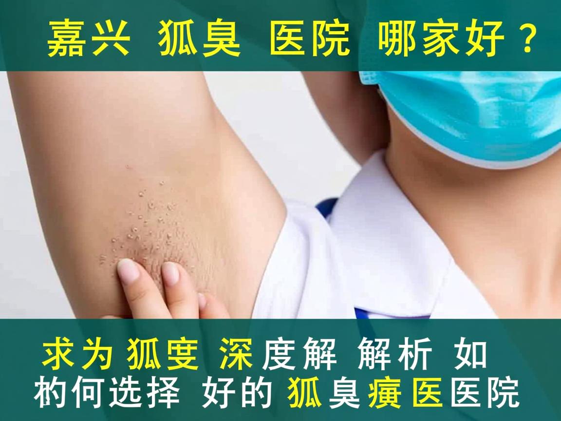 嘉兴狐臭医院哪家好？深度解析如何选择好的狐臭医院