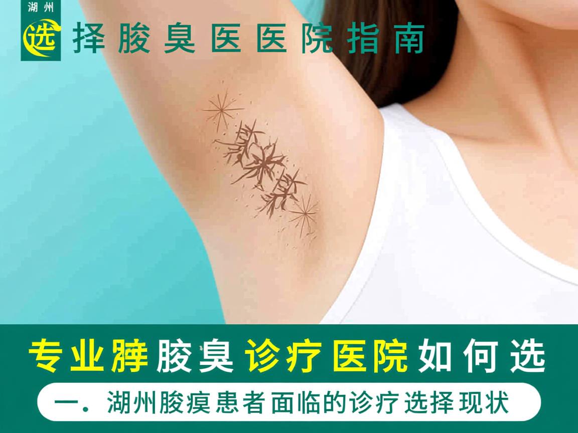 湖州选择腋臭医院指南，专业腋臭诊疗医院如何选
一，湖州腋臭患者面临的诊疗选择现状
