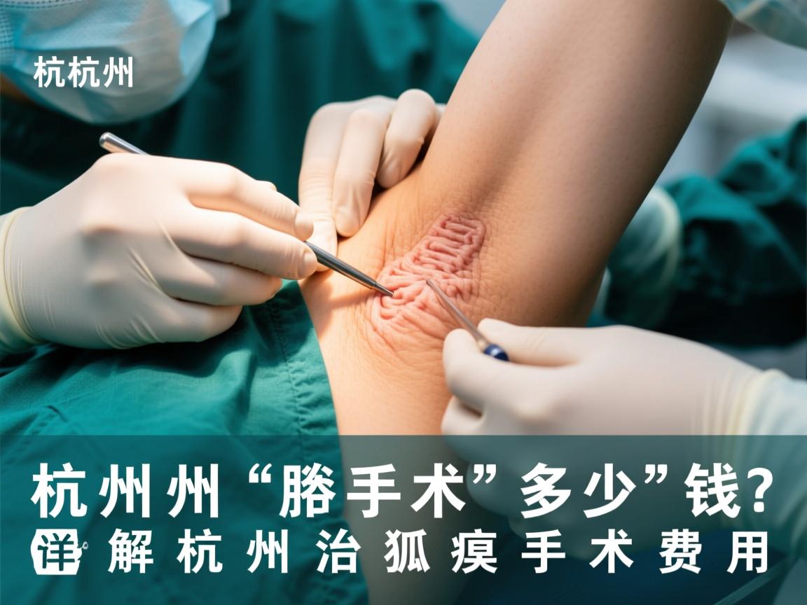 杭州腋臭手术多少钱？详解杭州治狐臭手术费用