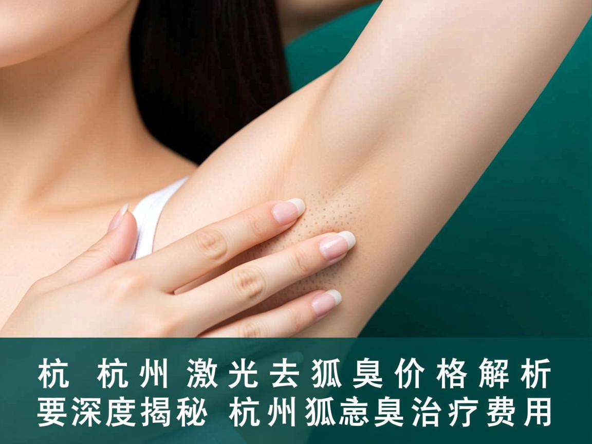 杭州激光去狐臭价格解析，深度揭秘杭州狐臭治疗费用