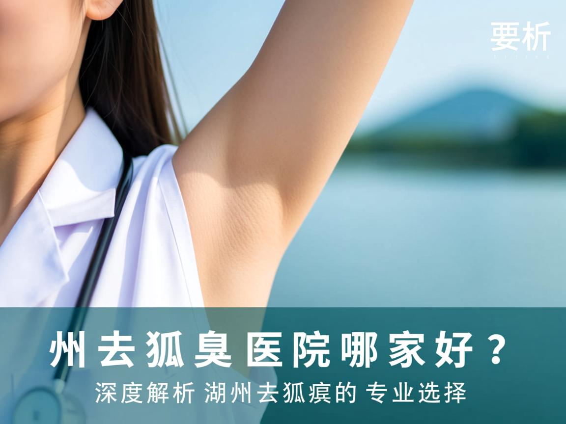 湖州去狐臭医院哪家好？深度解析湖州去狐臭的专业选择
