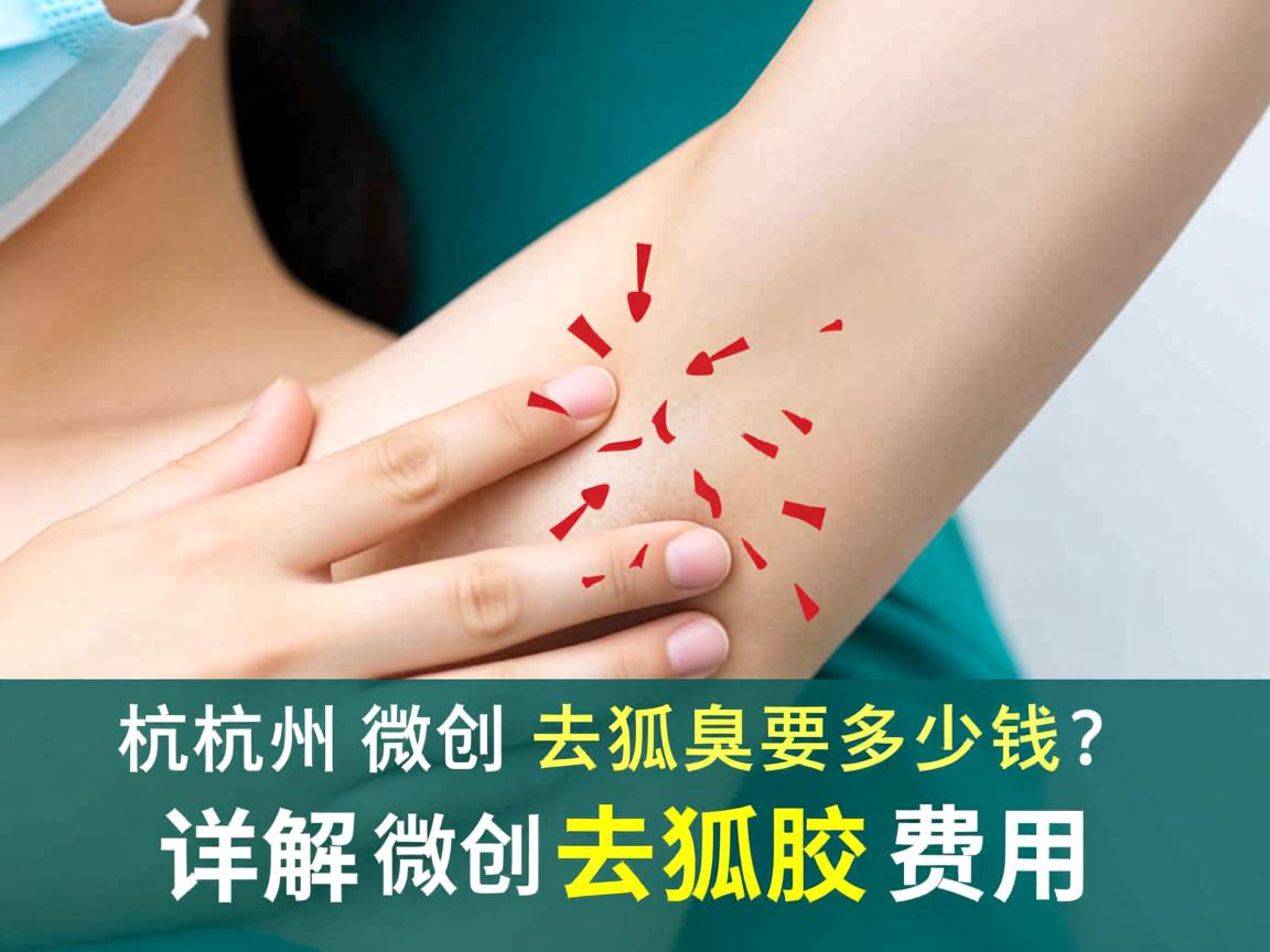 杭州微创去狐臭要多少钱？详解微创去狐臭费用
