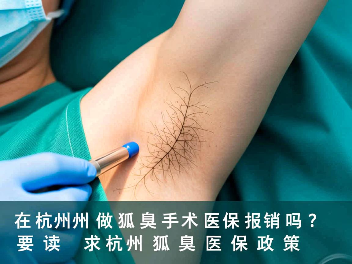 在杭州做狐臭手术，医保报销吗？解读杭州狐臭医保政策
