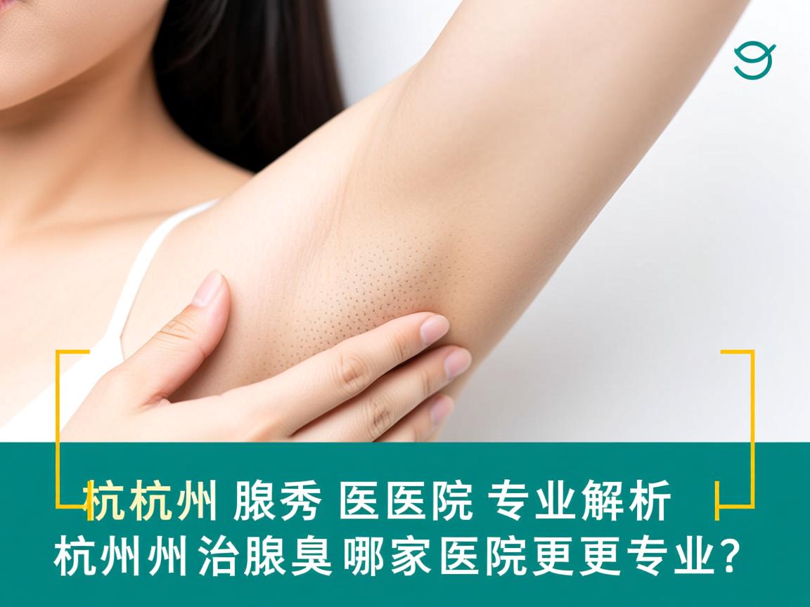 杭州腋秀医院专业解析,杭州治腋臭哪家医院更专业? 杭州腋秀医院专业解析,杭州治腋臭哪家医院更专业?