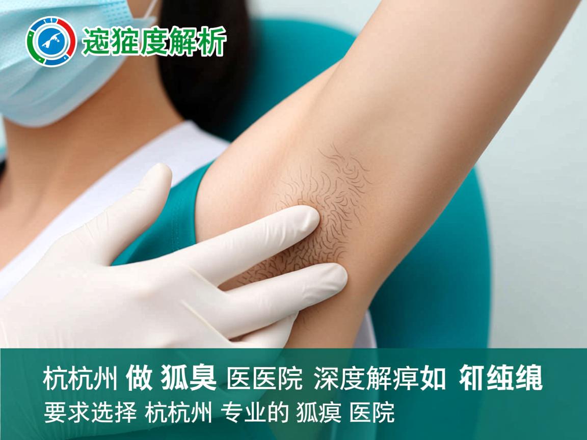 杭州做狐臭医院深度解析,如何选择杭州专业的狐臭医院 杭州做狐臭医院深度解析,如何选择杭州专业的狐臭医院
