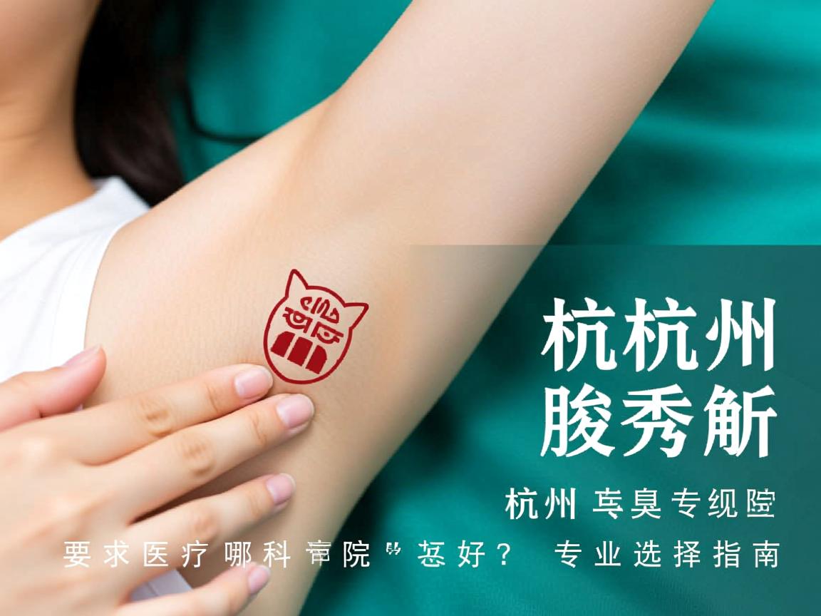 杭州腋秀解析,杭州狐臭专科医院哪里有好?专业选择指南 杭州腋秀解析,杭州狐臭专科医院哪里有好?专业选择指南