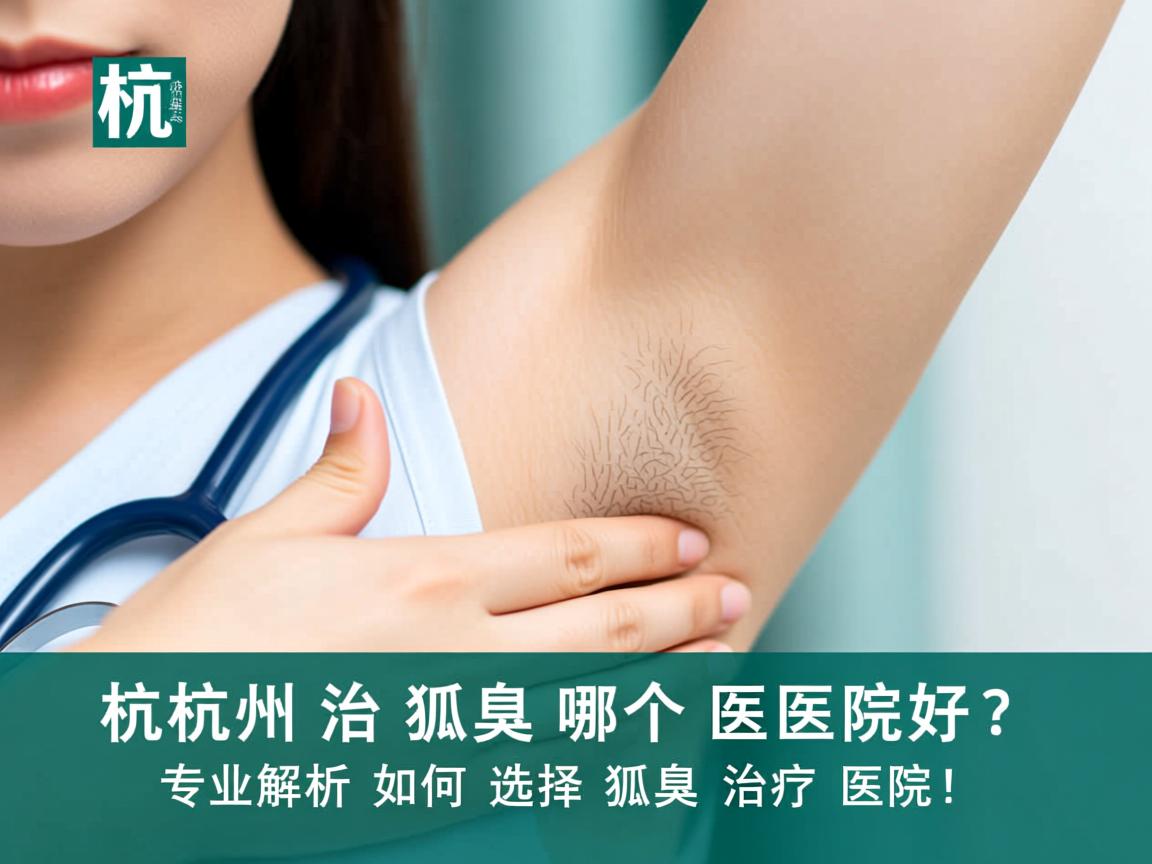 杭州治狐臭哪个医院好?专业解析如何选择狐臭治疗医院 杭州治狐臭哪个医院好?专业解析如何选择狐臭治疗医院