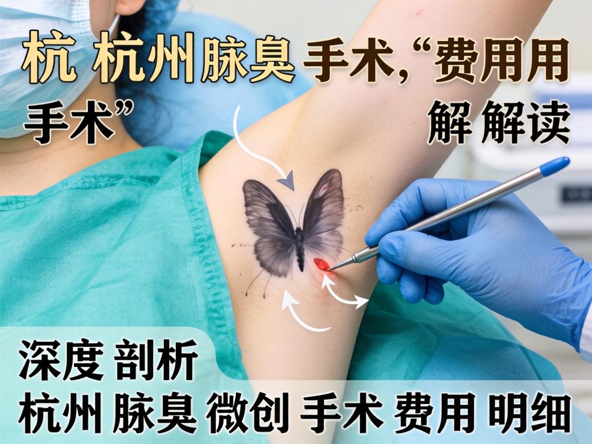 杭州腋臭手术费用解读，深度剖析杭州腋臭微创手术费用明细
