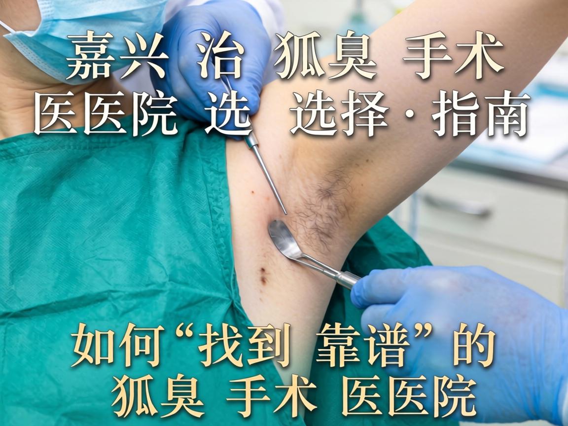 嘉兴治狐臭手术医院选择指南，如何找到靠谱的狐臭手术医院